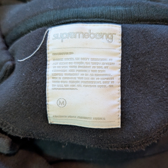 Supremebeing Elegant Black Turtleneck Sweater, Size Medium - Picture 6 of 8